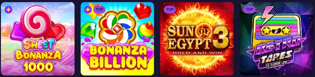 Slots at Casino Spirit