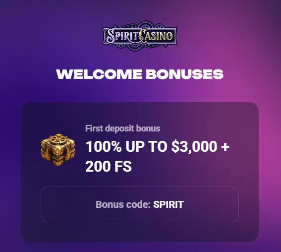 Spirit Casino SignUp